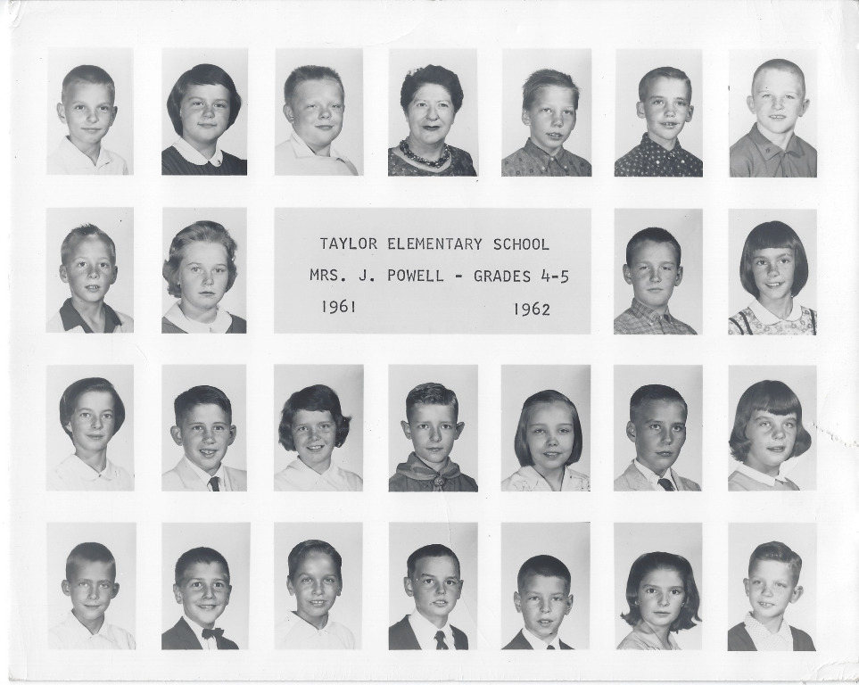 Taylor Elementary Grades 4-5 1961-62